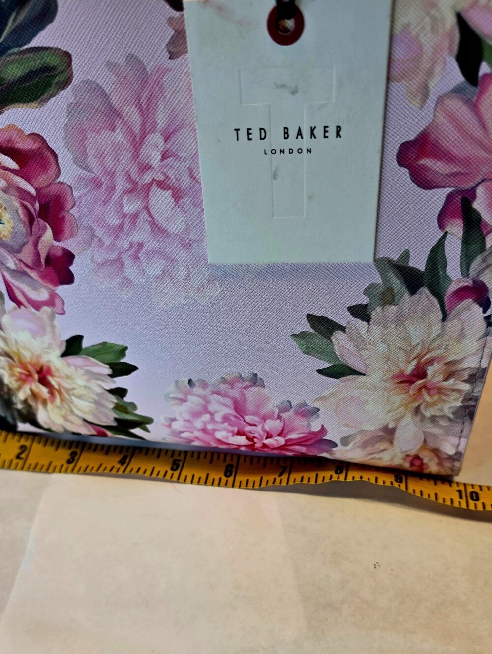 Gorgeous Floral Tote In Pinks And Green By Ted Baker NWT - Picture 6 of 9